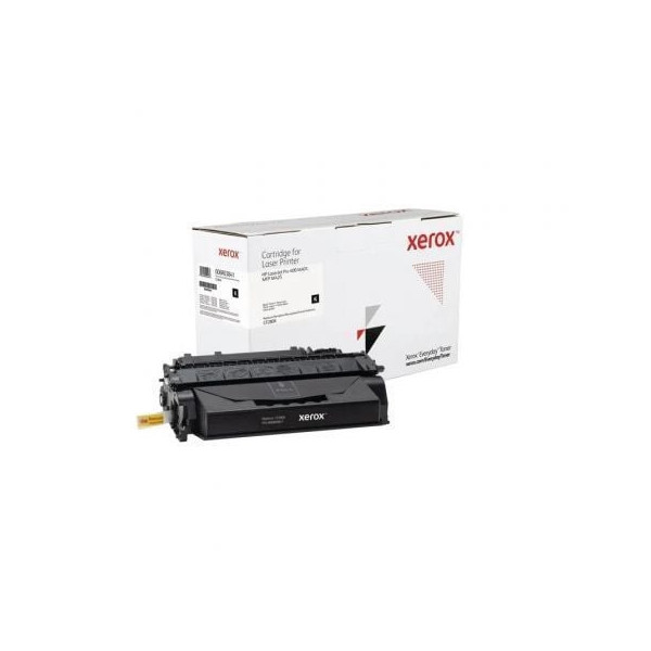 Tóner compatible Xerox 006R03841 compatible con HP CF280X/ 6900 páginas/ Negro