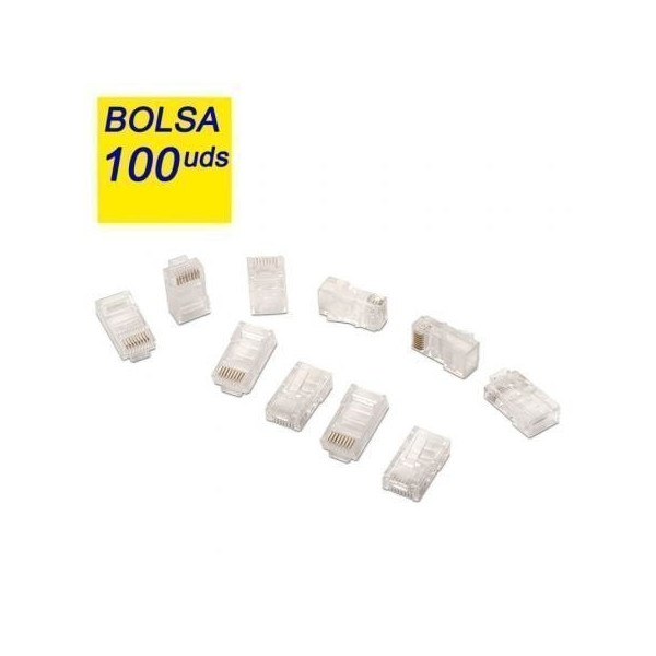 Conectores RJ45 Aisens A138-0292/ Cat.5e/ 100 uds