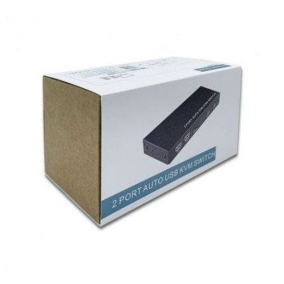 Conmutador KVM HDMI Aisens A111-0400/ 2PC con 1 sólo teclado y ratón