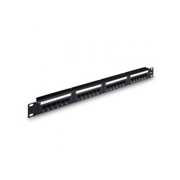 Patch Panel Aisens A141-0307/ 24 Puertos/ Cat.5e/ Altura 1U