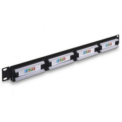 Patch Panel Aisens A141-0307/ 24 Puertos/ Cat.5e/ Altura 1U