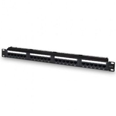 Patch Panel Aisens A141-0509/ 24 Puertos/ Cat.6/ Altura 1U/ Gestión de Cables