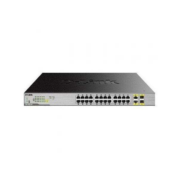 Switch D-Link DGS-1026MP 26 Puertos 10/100/1000 PoE/ SFP