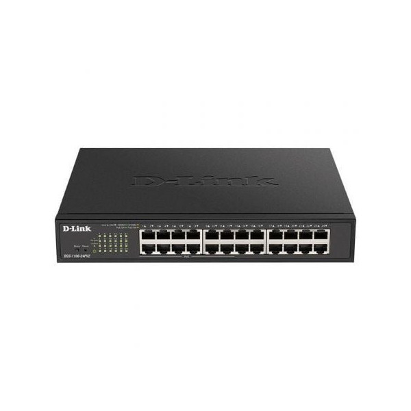 Switch Gestionable D-Link DGS-1100-24PV2 24 Puertos/ RJ-45 Gigabit 10/100/1000 PoE