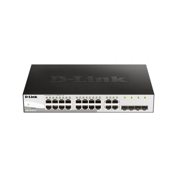 Switch Gestionado D-Link DGS-1210-16 16 Puertos/ Gigabit 10/100/1000/ SFP