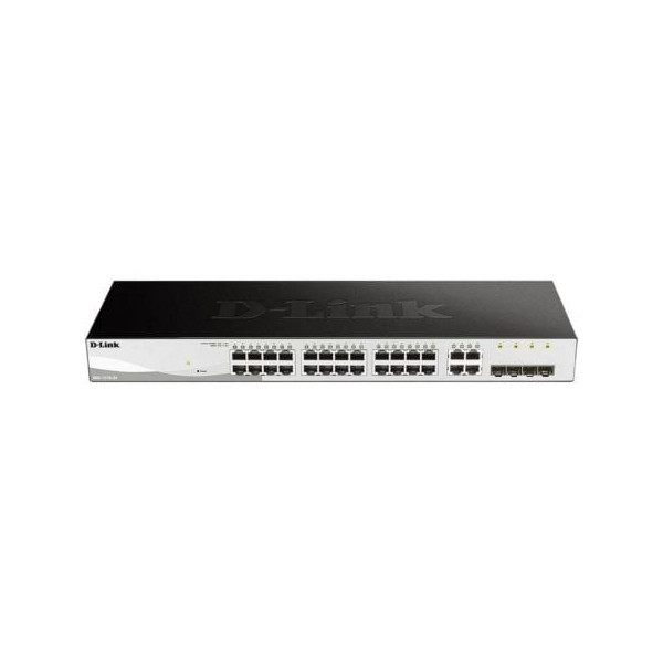 Switch Gestionado D-Link DGS-1210-24/ 24 Puertos/ RJ-45 10/100/1000/ SFP