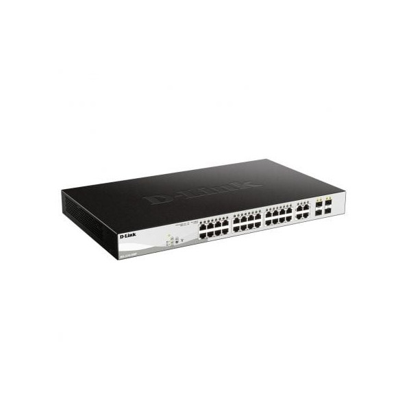 Switch D-Link Smart Plus DGS-1210-28MP 28 Puertos/ RJ-45 10/100/1000 PoE/ SFP