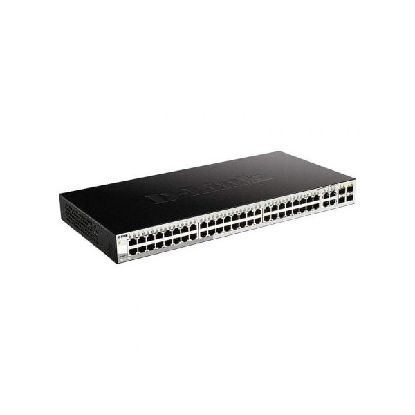 Switch D-Link DGS-1210-52 Smart+ 52 Puertos/ RJ-45 10/100/1000/ SFP