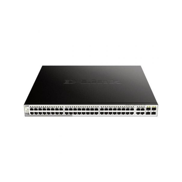 Switch Gestionable D-Link DGS-1210-52MP 52 Puertos/ RJ-45 10/100/1000 PoE/ SFP