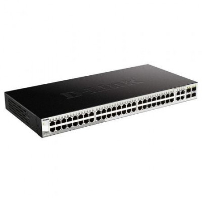 Switch Gestionable D-Link DGS-1210-52MP 52 Puertos/ RJ-45 10/100/1000 PoE/ SFP