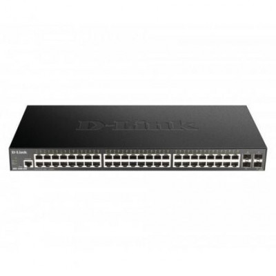 Switch Gestionado D-Link DGS-1250-52X 52 Puertos/ RJ-45 10/100/1000/ SFP