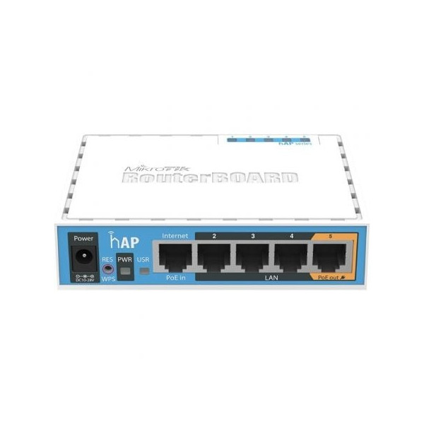 Switch Mikrotik RB951Ui-2nD 5 Puertos/ RJ45 10/100/ PoE