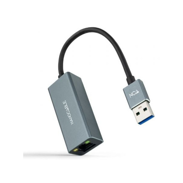 Adaptador USB 3.0 - RJ45 Nanocable 10.03.0405/ 1000Mbps