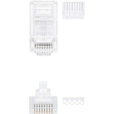 Conector RJ45 Nanocable 10.21.0201/ Cat.6/ 10 uds