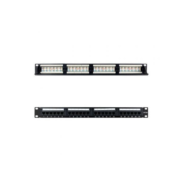 Patch Panel Nanocable 10.21.4124/ 24 Puertos/ Cat.6a/ Altura 1U