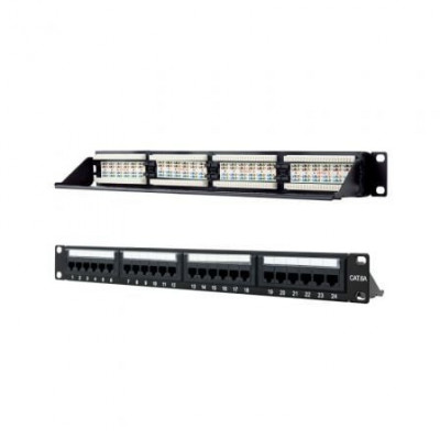 Patch Panel Nanocable 10.21.4124/ 24 Puertos/ Cat.6a/ Altura 1U