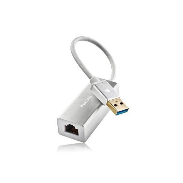 Adaptador USB 3.0 - RJ45 NGS Hacker 3.0/ 1000Mbps