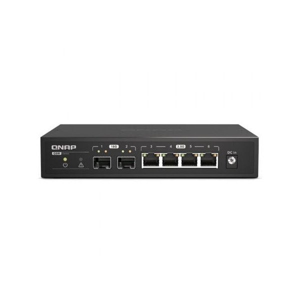 Switch QNAP QSW-2104-2S 6 Puertos/ RJ-45 10/100/1000/10GBASE-T SFP