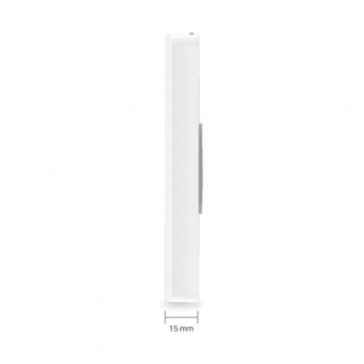 Punto de Acceso Inalámbrico TP-Link Omada EAP615-WALL/ WiFi 6/ PoE/ 1800Mbps/ 2.4GHz 5GHz/ Antenas de 4dBi/ WiFi 802.11 ax/ac/a/