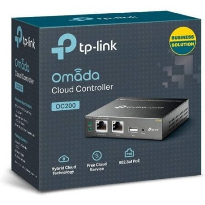 Controlador TP-Link Omada OC200 2 Puertos/ RJ-45 10/100 PoE