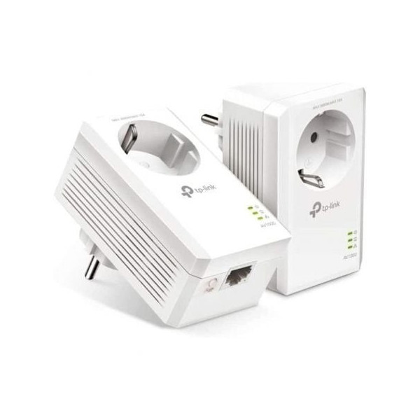 Adaptador Powerline TPLink TL-PA7017P KIT AV1000 1000Mbps/ Alcance 300m/ Pack de 2