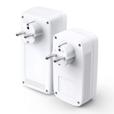 Adaptador Powerline TPLink AV1300 1300Mbps/ Alcance 300m/ Pack de 2