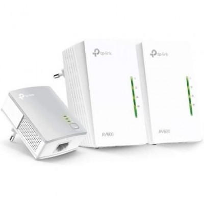 Adaptador Powerline TPLink WPA4220TKit 500Mbps/ Alcance 300m/ Pack de 3