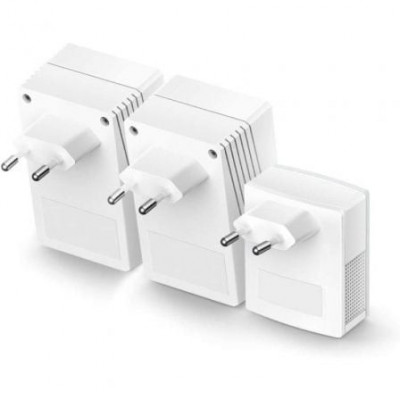 Adaptador Powerline TPLink WPA4220TKit 500Mbps/ Alcance 300m/ Pack de 3