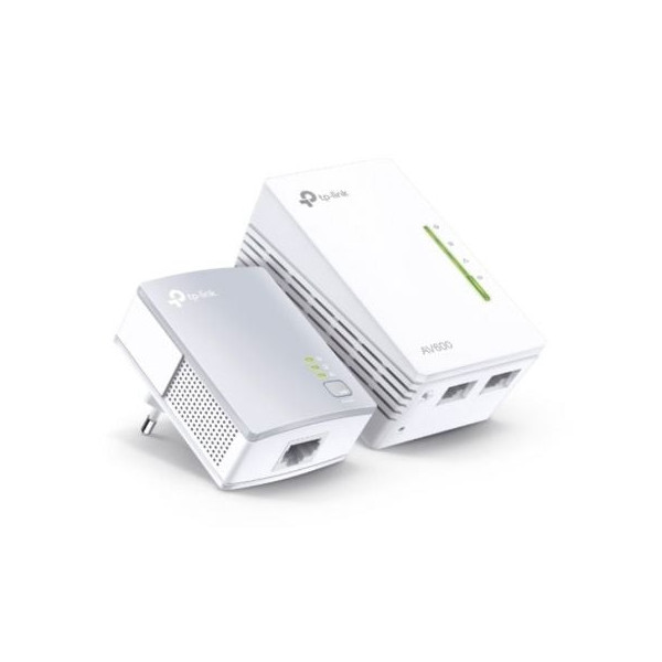 Adaptador Powerline TPLink WPA4221KIT 600Mbps/ Alcance 300m/ Pack de 2