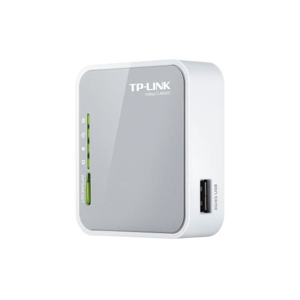 Router Inalámbrico 3G TP-Link TL-MR3020 150Mbps/ 2.4GHz/ 1 Antena/ WiFi 802.11n/g/b