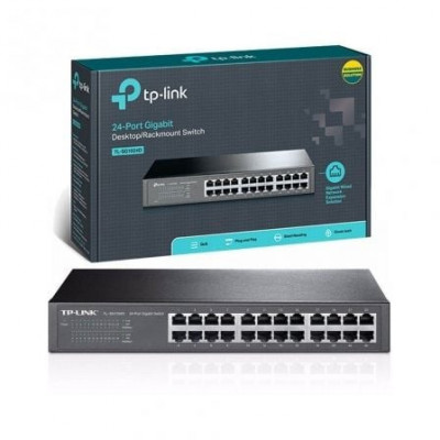 Switch TP-Link 24P GIGA 24 Puertos/ RJ-45 10/100/1000