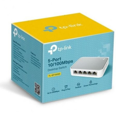 Switch TP-Link 5P 5 Puertos/ RJ-45 10/100