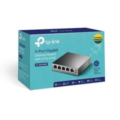 Switch TP-Link TL-SF1005P 5 Puertos/ RJ-45 10/100 PoE