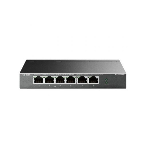 Switch TP-Link TL-SF1006P 6 Puertos/ RJ-45 10/100 PoE