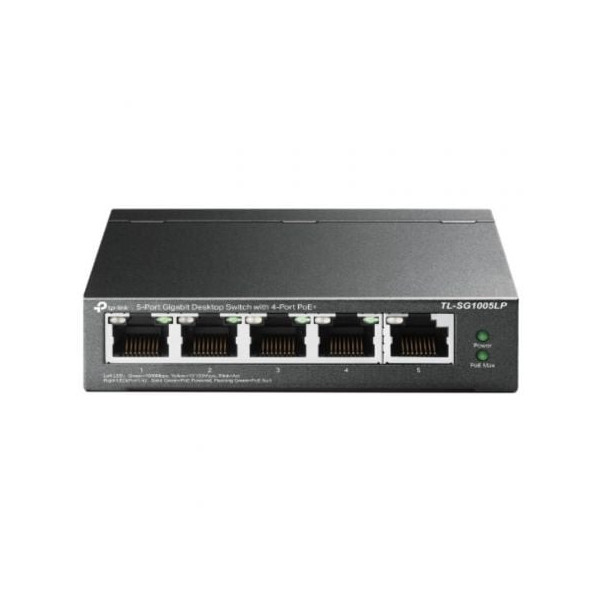 Switch TP-Link TL-SG1005LP 5 Puertos/ RJ-45 10/100/1000/ PoE