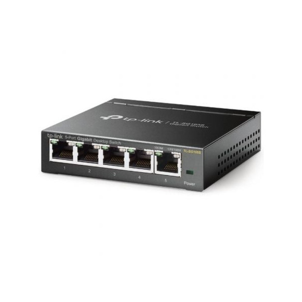 Switch TP-Link TL-SG105S 5 Puertos/ RJ-45 10/100/1000