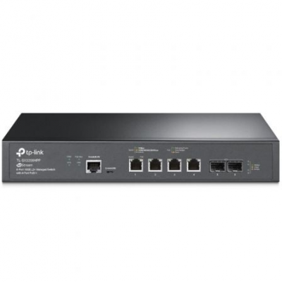 Switch Gestionable TP-Link Omada TL-SX3206HPP 6 Puertos/ RJ-45 10GE/ PoE++