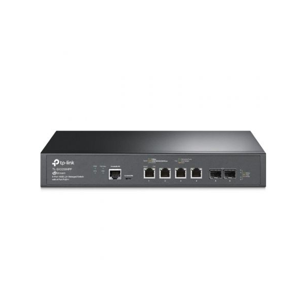 Switch Gestionable TP-Link Omada TL-SX3206HPP 6 Puertos/ RJ-45 10GE/ PoE++