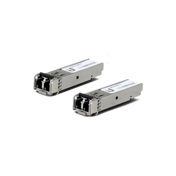 Modulo SFP Transceptor de Fibra Óptica Ubiquiti UACC-OM-MM-10G-D-2/ Pack de 2