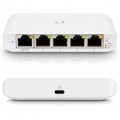 Switch Gestionado Ubiquiti USW-Flex Mini 5 Puertos/ RJ45 10/100/1000 POE