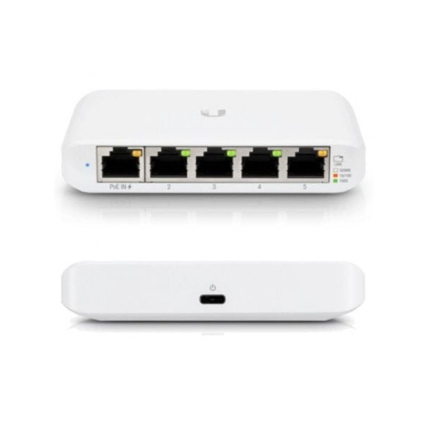 Switch Gestionado Ubiquiti USW-Flex Mini 5 Puertos/ RJ45 10/100/1000 POE