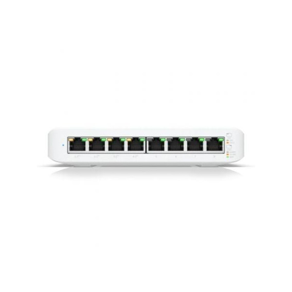 Switch Ubiquiti USW-LITE-8-POE/ 8 Puertos/ RJ45 10/100/1000 PoE