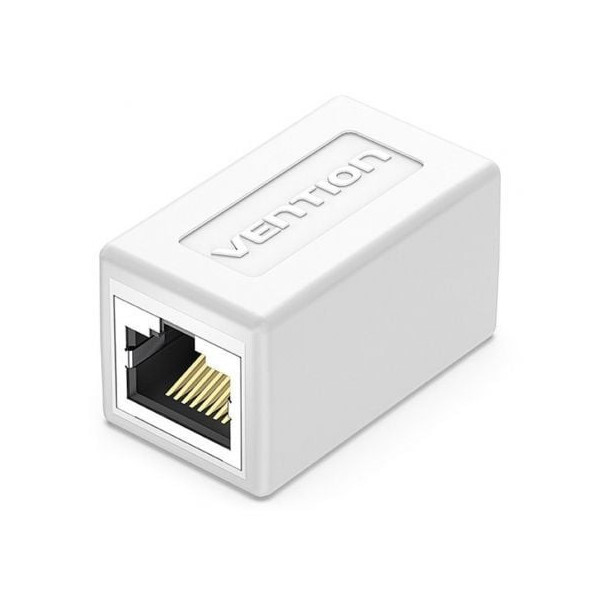 Adaptador Conector RJ45 IPVW0 Cat6 FTP/ RJ45 Hembra - RJ45 Hembra/ Blanco