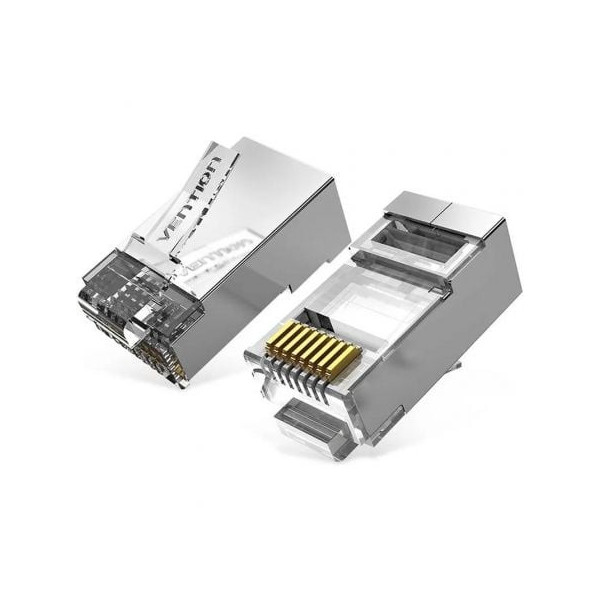 Conector RJ45 IDFR0-10/ Cat.6A FTP/ 10 uds