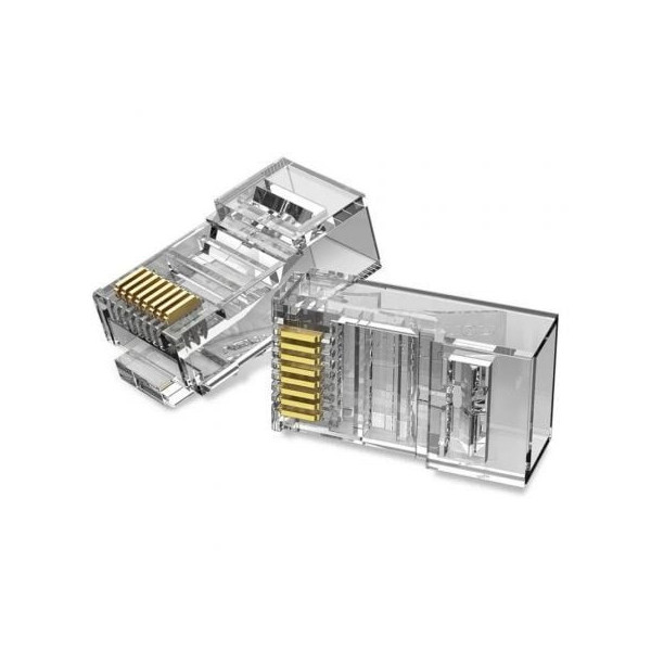 Conector RJ45 Vention IDDR0-10/ Cat.6/ 10 uds