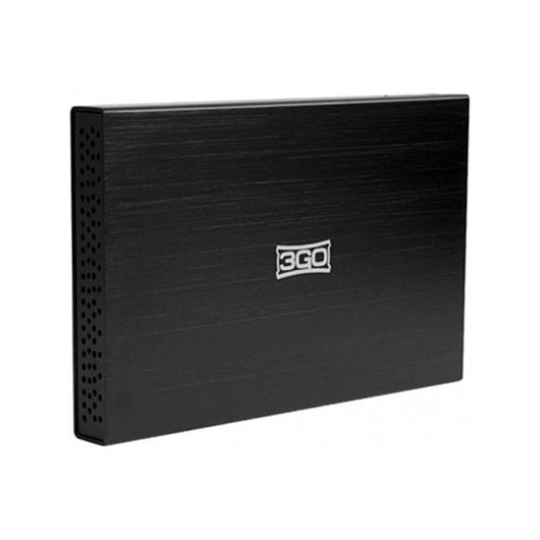 Caja Externa para Disco Duro de 2.5" 3GO HDD25BK12/ USB 2.0