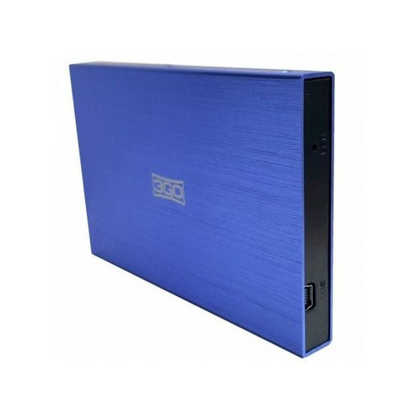 Caja Externa para Disco Duro de 2.5" 3GO HDD25BL13/ USB 2.0