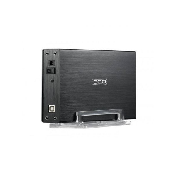 Caja Externa para Disco Duro de 3.5" 3GO HDD35BKIS/ USB 2.0