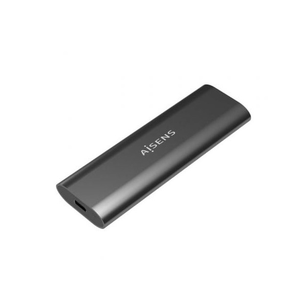 Caja Externa para Disco SSD M.2 SATA/NVMe Aisens ASM2-015GR/ USB 3.1/ Sin tornillos