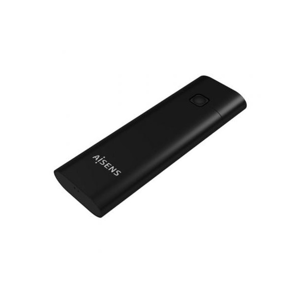 Caja Externa para Disco SSD M.2 NVMe Aisens ASM2-020B/ USB 3.1 Gen2/ Sin Tornillos